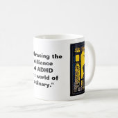 Mug Brillance du TDAH (Devant droit)