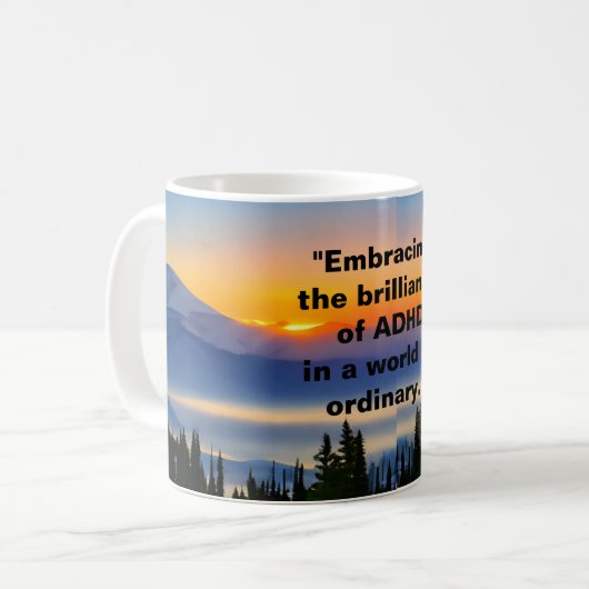 Mug Brillance du TDAH (Devant gauche)