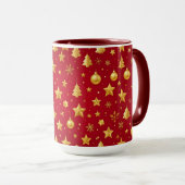 Mug Brillant sur la nuit de Noël (Devant droit)