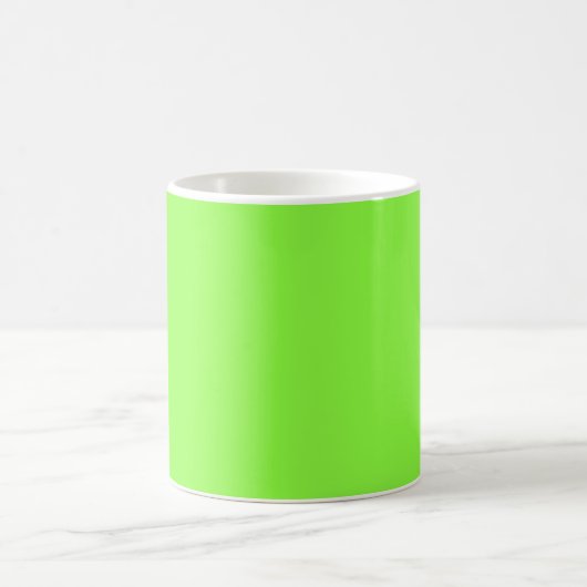 MUG BRILLANT VERT CLAIR (Centre)