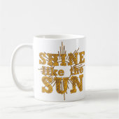 Mug Brille comme le soleil (Gauche)