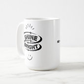 Mug Brille et sourire" (Devant gauche)