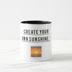 Mug Briller - Créez votre propre soleil