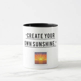 Mug Briller - Créez votre propre soleil