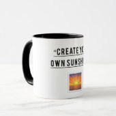 Mug Briller - Créez votre propre soleil (Devant gauche)