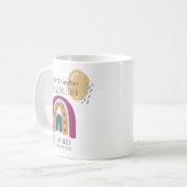 Mug Briller ensemble Rainbow Météo meilleur enseignant (Devant gauche)