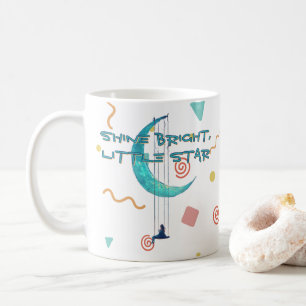 Mug Brillez, Petite Étoile – Nuit Étoilée Mignonne