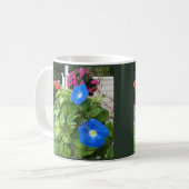 Mug Brilliant Blue Morning Glories  (Devant gauche)