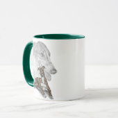 Mug Brindle Greyhound Chig Art (Devant gauche)