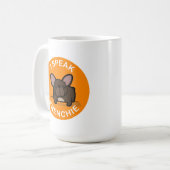 Mug Brindle orange je parle Frenchie (Devant gauche)