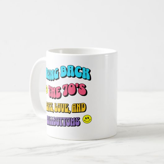 Mug Bring Back the ’70s (Devant gauche)
