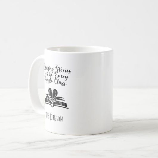 Mug Bringing Stories To Life, Every Single Class (Devant gauche)