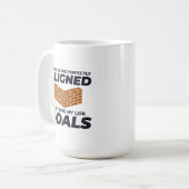 Mug Briques alignées, Objectifs alignés : Bicklayer hu (Devant gauche)
