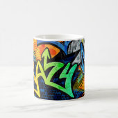 Mug Briques de graffitis : Abstrait urbain (Centre)