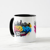 Mug Brisbane 10 ans (Devant gauche)