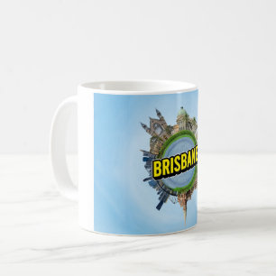 Mug Brisbane minuscule petite planète monument archite