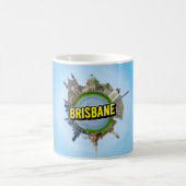 Mug Brisbane minuscule petite planète monument archite (Centre)