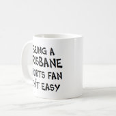 Mug brisbane sports fan, being (Devant gauche)