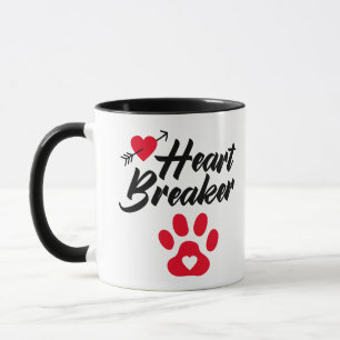 Mug Brise-coeur ...Valentine Amour du chien