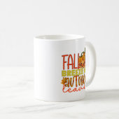 Mug Brise d'automne Feuilles d'automne (Devant droit)