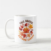 Mug Brise D'Automne, Feuilles D'Automne - Charbon D'Au (Gauche)