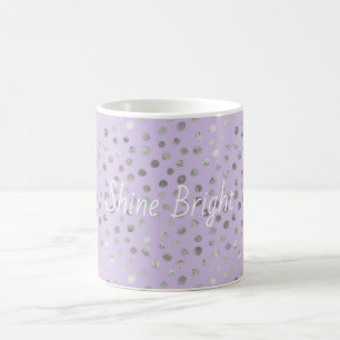 Mug Brise de Lavande Points Argentés