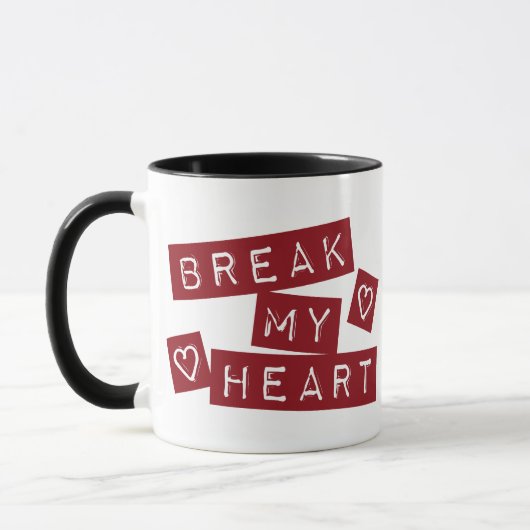 Mug Brise mon cœur (Gauche)
