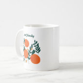 Mug Brise Orange Élégante (Devant gauche)