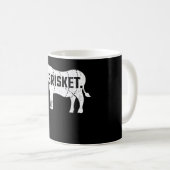 Mug Brisket Barbecue Boeuf Grilling Pitmaster Cadeau (Devant droit)