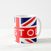 Mug Bristol : Drapeau britannique (Devant droit)