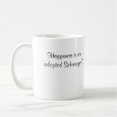 Mug Bristol - le bonheur est un Schnauzer adopté ! (Gauche)