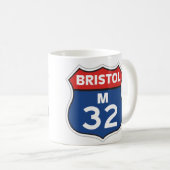 Mug Bristol M32 (Devant droit)