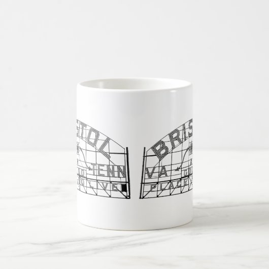 Mug Bristol Slogan Signal double image (Centre)
