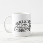 Mug Bristol Slogan Signal double image (Gauche)