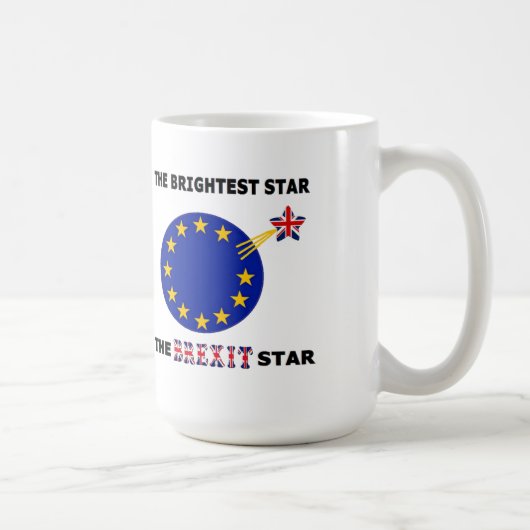 Mug Britain The Brexit Star British Flag (Droite)