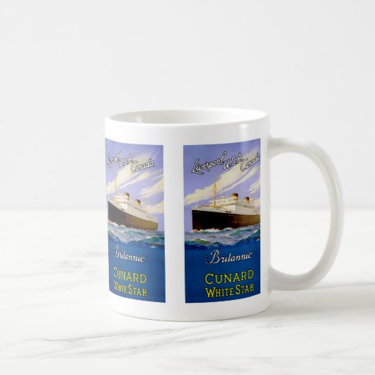 Mug ~ Britannic Liverpool, Etats-Unis, Canada (Droite)