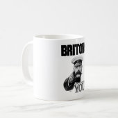 Mug Britanniques votre pays a besoin de vous - (Devant gauche)