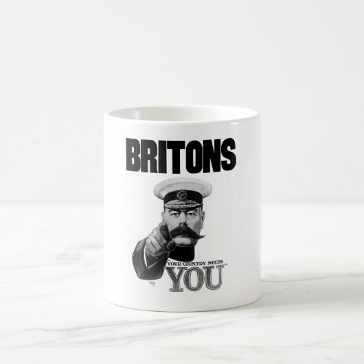 Mug Britanniques votre pays a besoin de vous - (Centre)