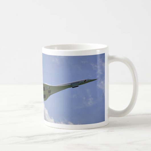 Mug British Airways Concorde, décollant chez Heathrow (Droite)