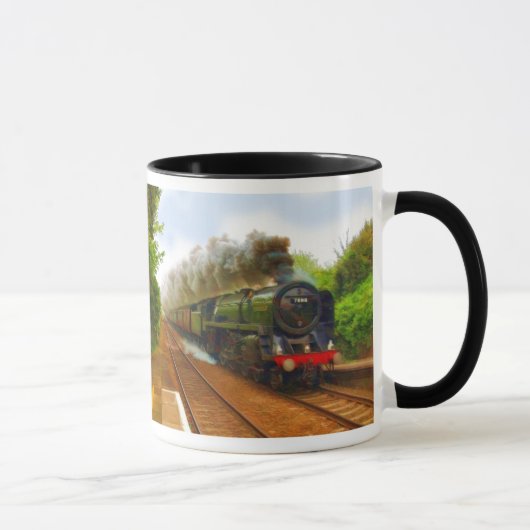 Mug British Railway Steam Train pour Trainspotspotters (Droite)