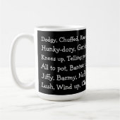 Mug British Slang (Gauche)