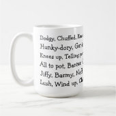 Mug British Slang (Gauche)