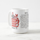 Mug Brito appellent, l'origine, la signification et la (Devant gauche)