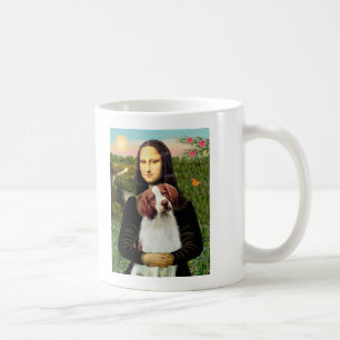 Mug Brittany Spaniel 3 - Mona Lisa