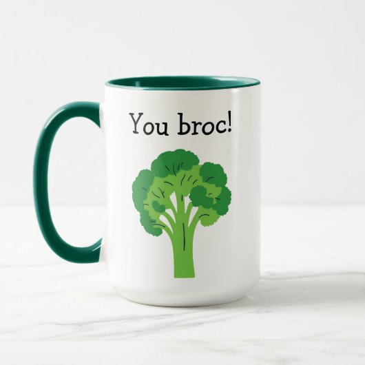 Mug Broc ! Brocoli (Gauche)