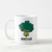 Mug Brocco lick Funny Veggie Broccoli Pun (Gauche)