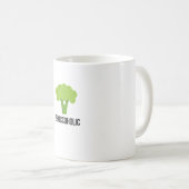 Mug Broccoholic - incontournable pour le végétalien et (Devant droit)