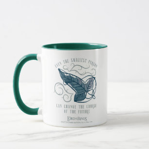 Mug Broche elfique de la Communauté Citation Graphique