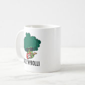 Mug Brock n Roll Funny Veggie Brocoli Pun (Devant gauche)