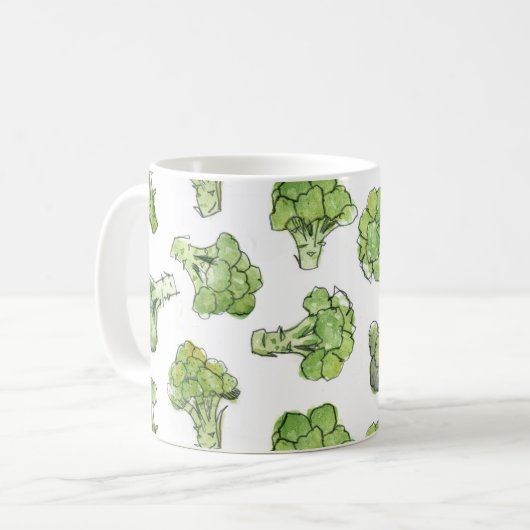 Mug brocoli - dispersé (Devant gauche)